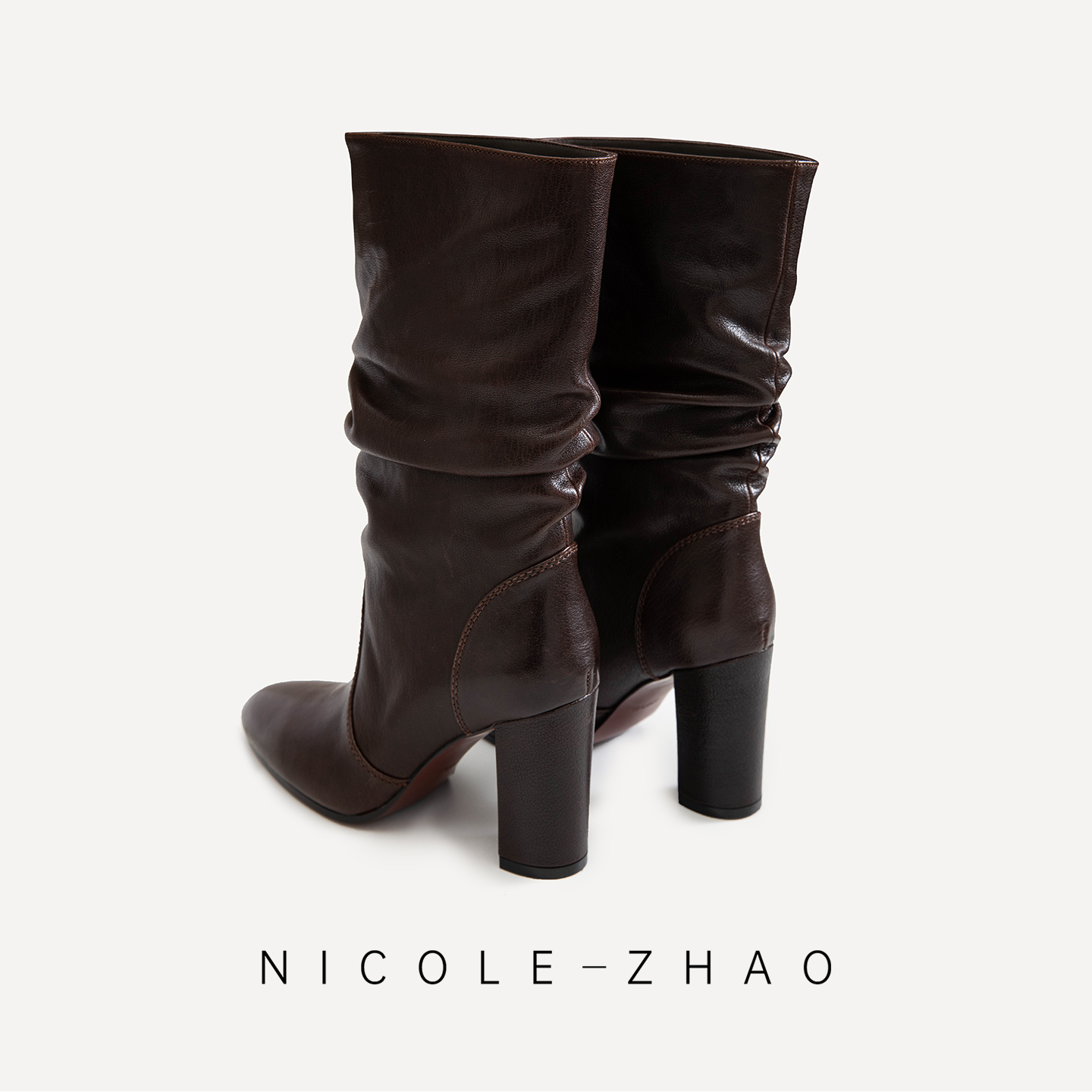 （预售）【贵姐NICOLE】设计师高定气质时尚气质鞋子5NXZ086