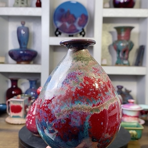 摆件禹州神后钧瓷原产地~