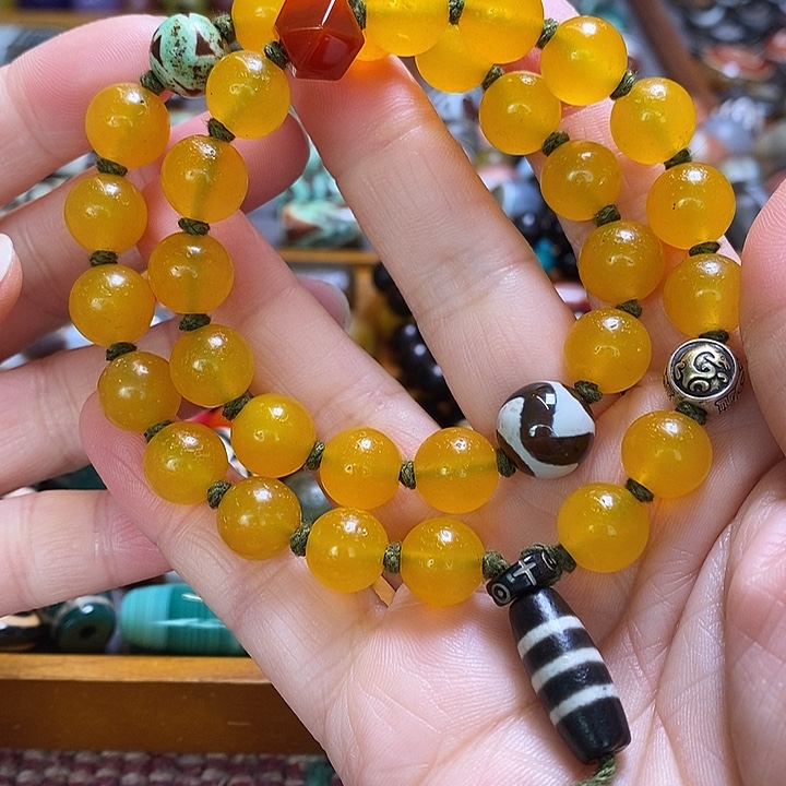 玛瑙/玉髓未镶嵌手串