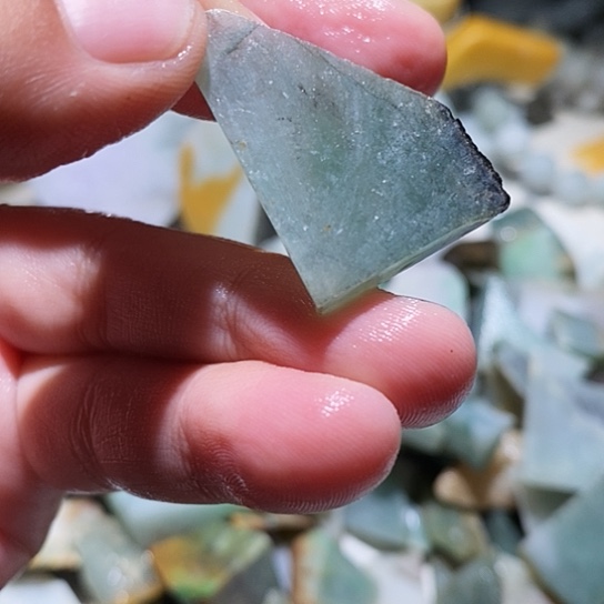 翡翠散珠边角料98