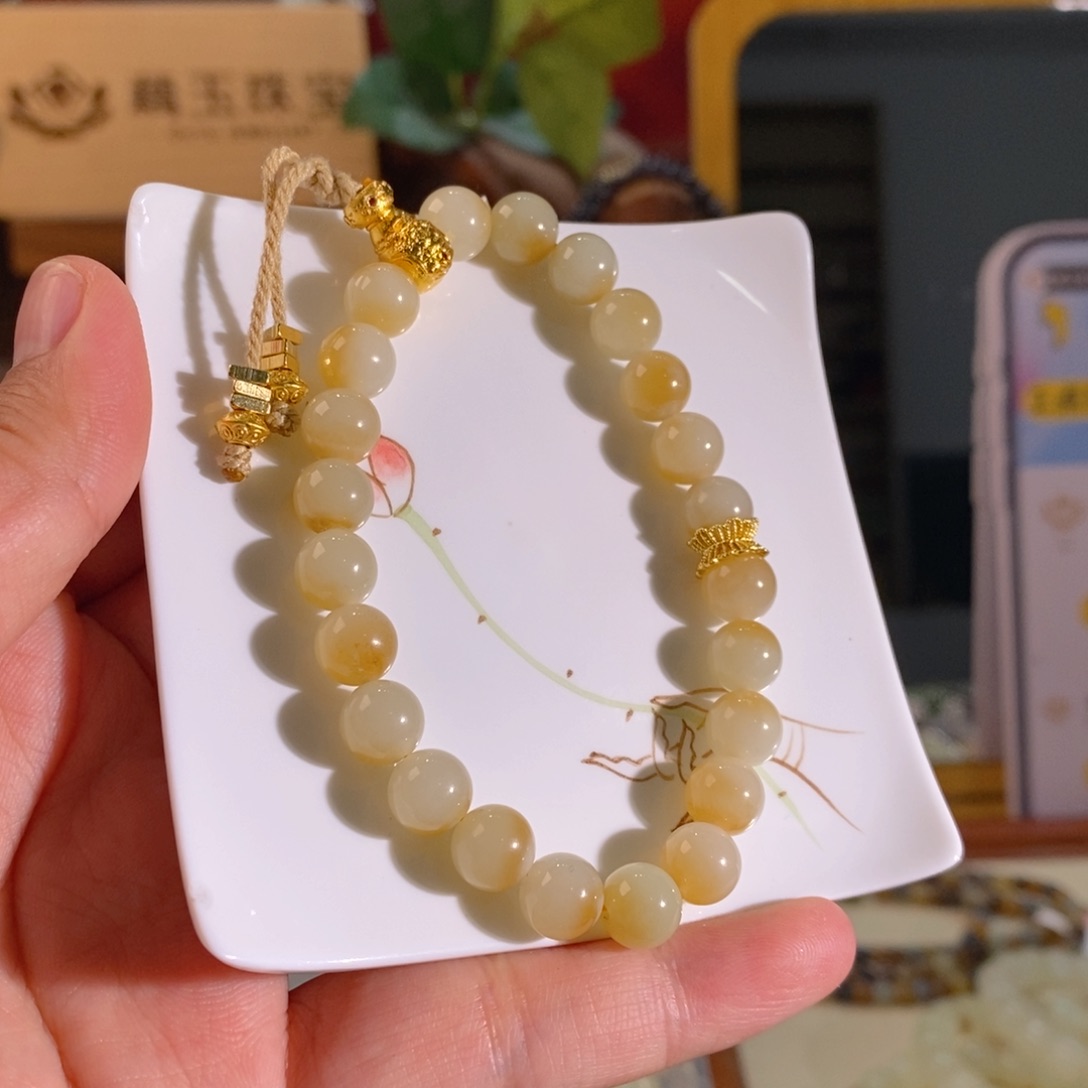手链未镶嵌和田玉