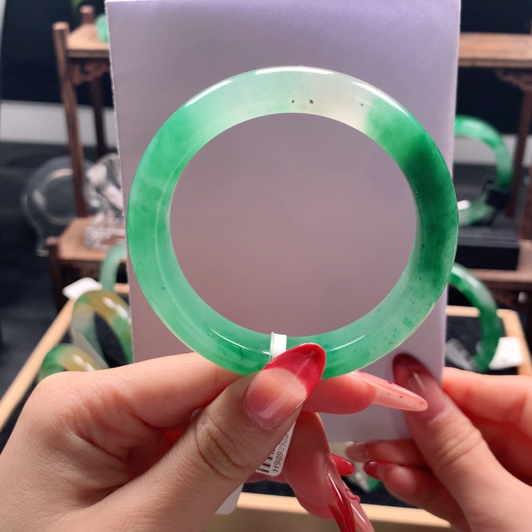 石英质玉手镯56未镶嵌