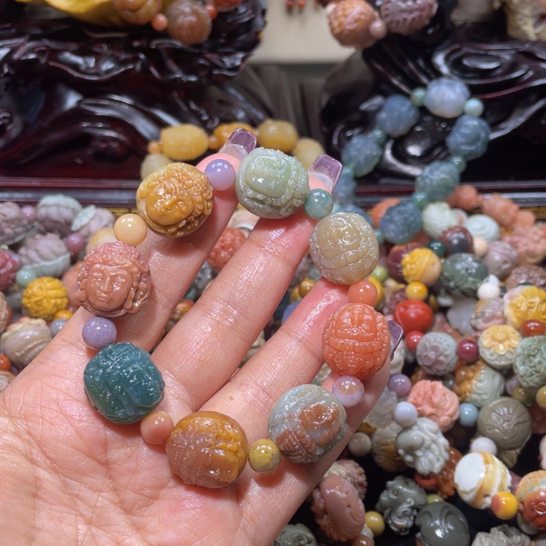 石英质玉手链未镶嵌