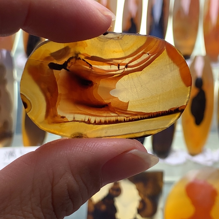 未镶嵌颈饰玛瑙/玉髓石*176