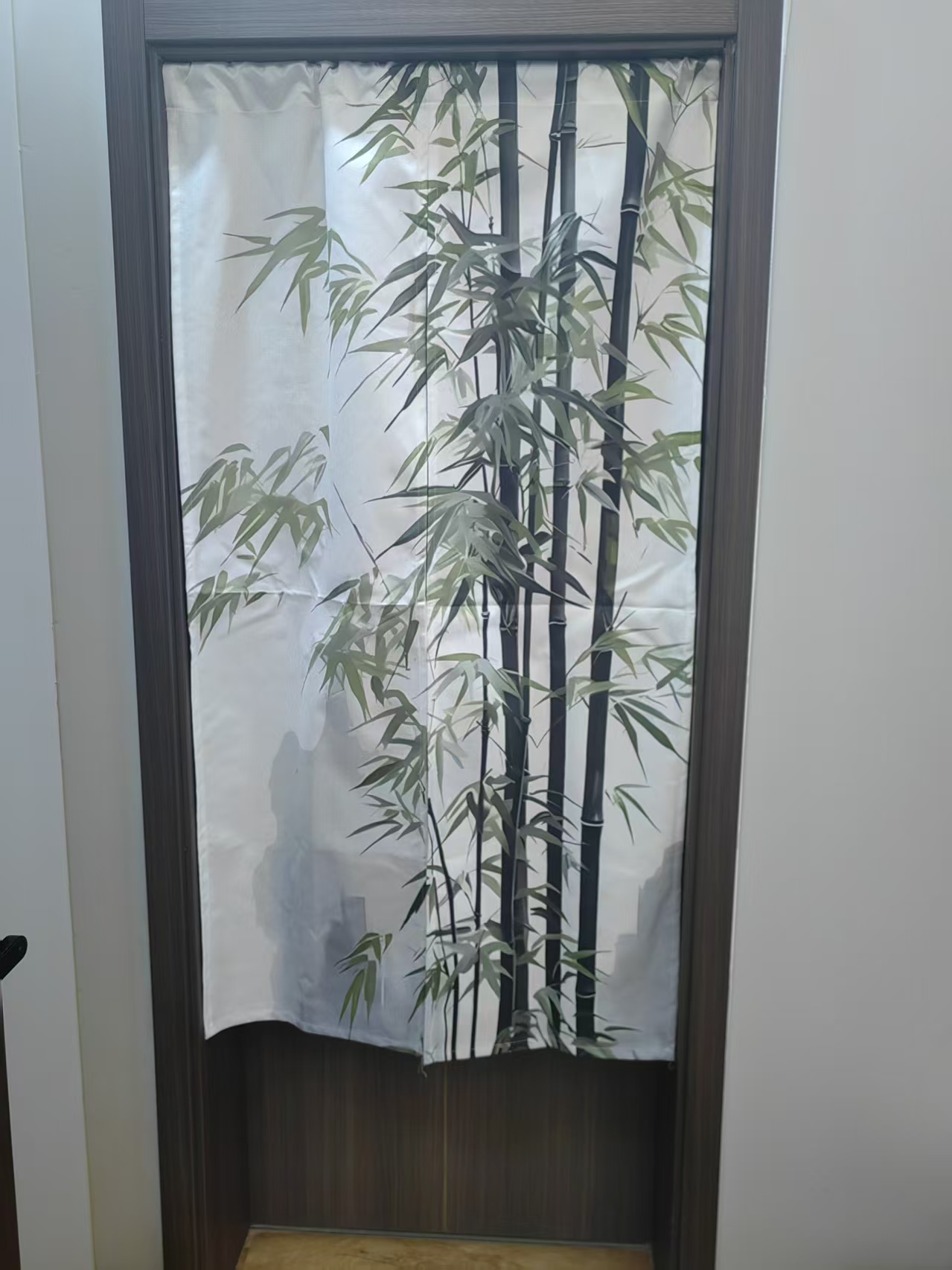【凤晓文化】推荐款 85*120竹报平安卫生间半帘