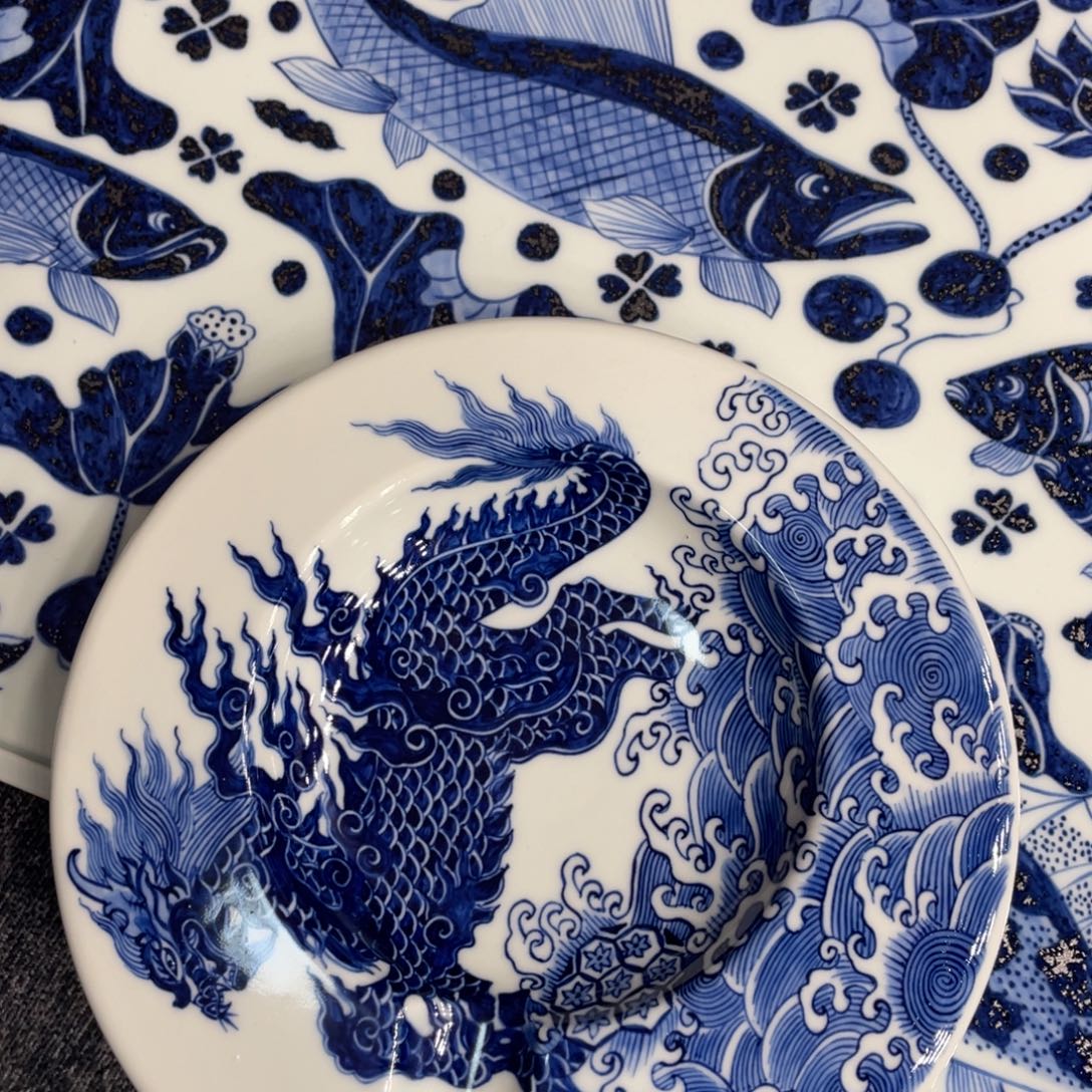 小***哥景德镇陶瓷手工手绘