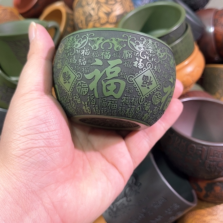 茶杯紫砂全手工紫砂主人杯