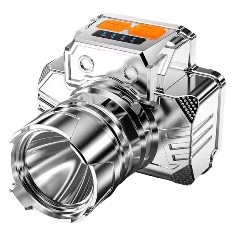 LED头灯超亮头戴式强光头灯手电筒户外家用远射充电夜钓鱼矿灯