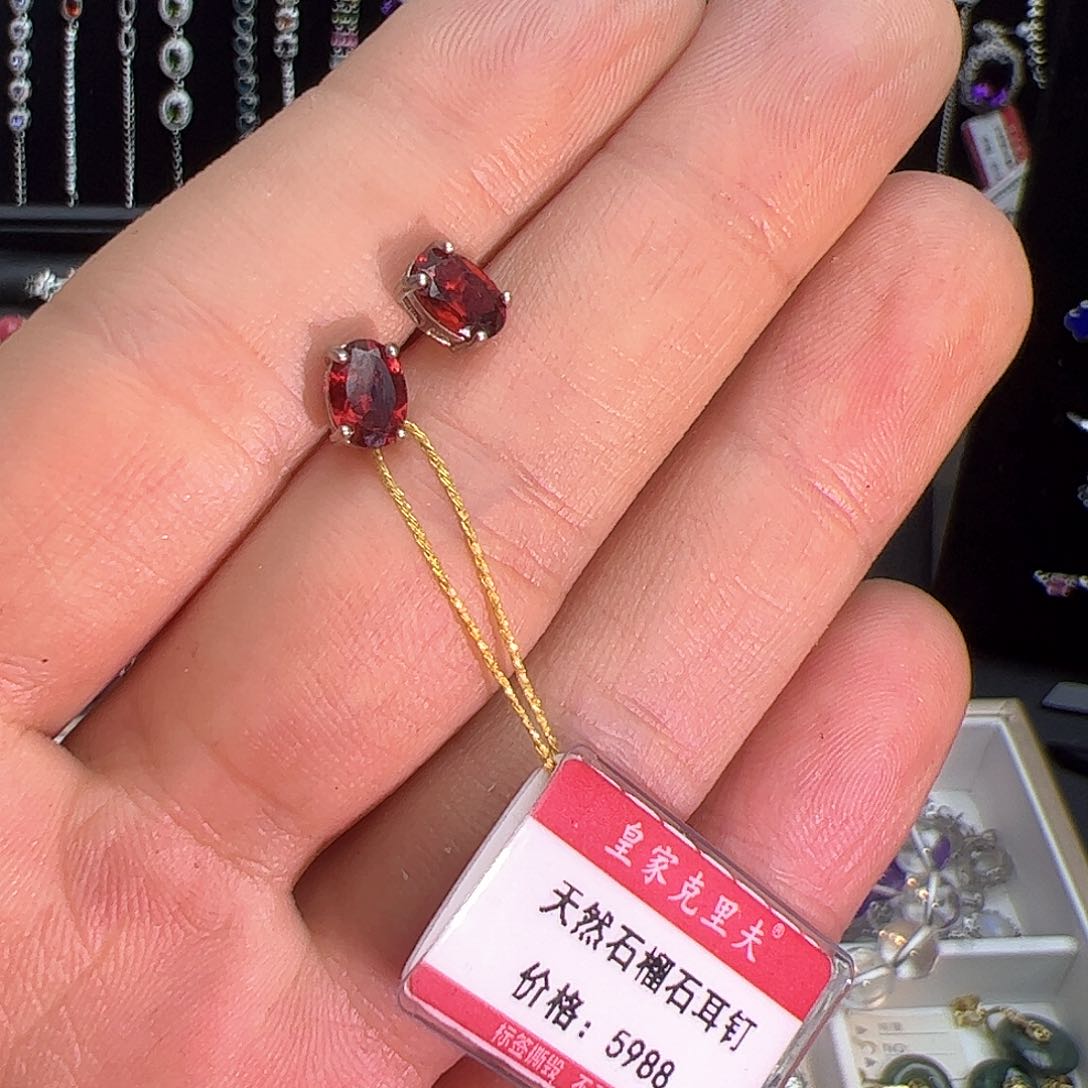 紫晶珠宝半成品银S925镶嵌