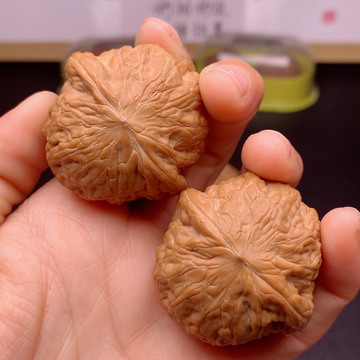 【闪购商品】文玩核桃把件铁锤42➕