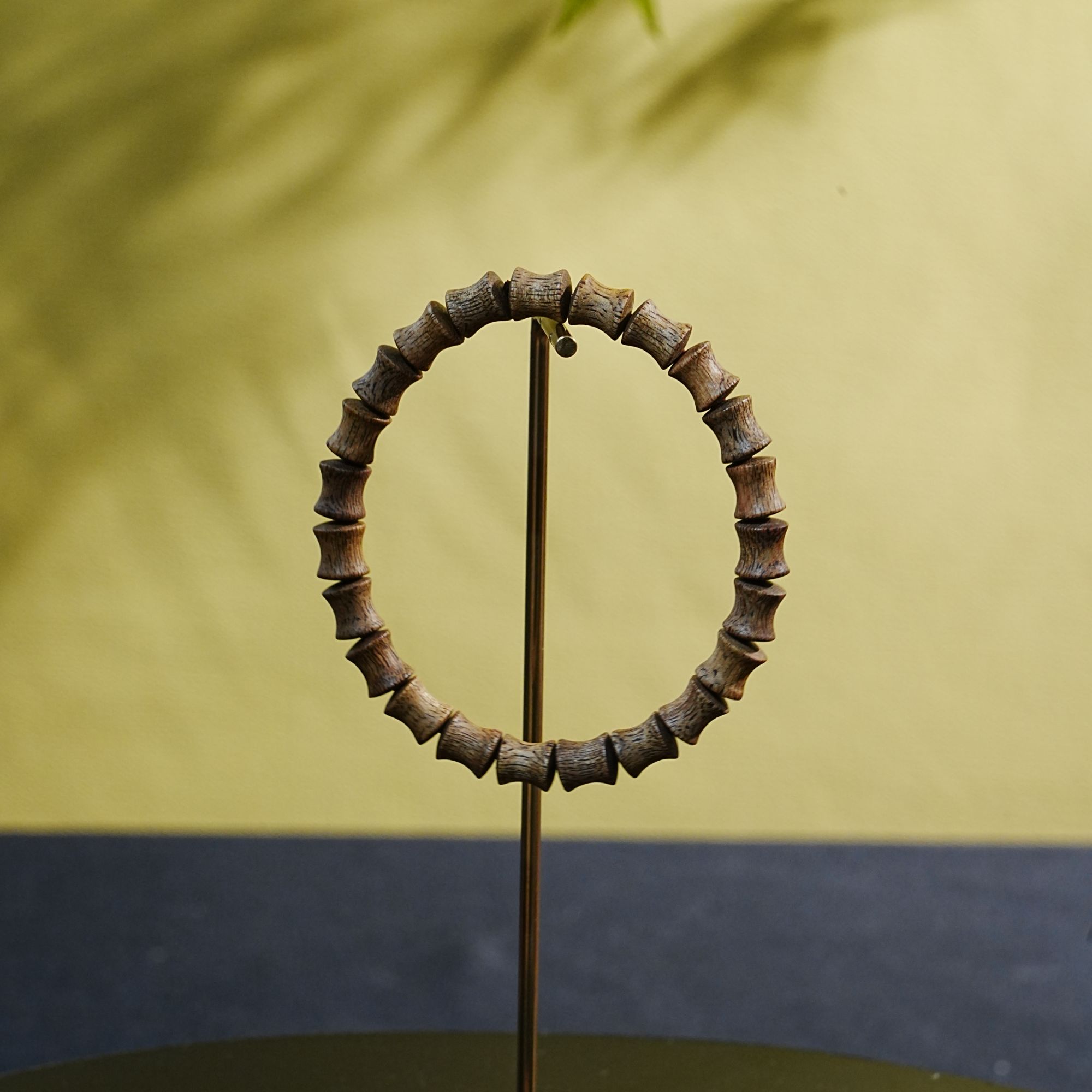 印尼土沉熟结软丝沉香竹节珠手串/ 3.27g 250917006 A