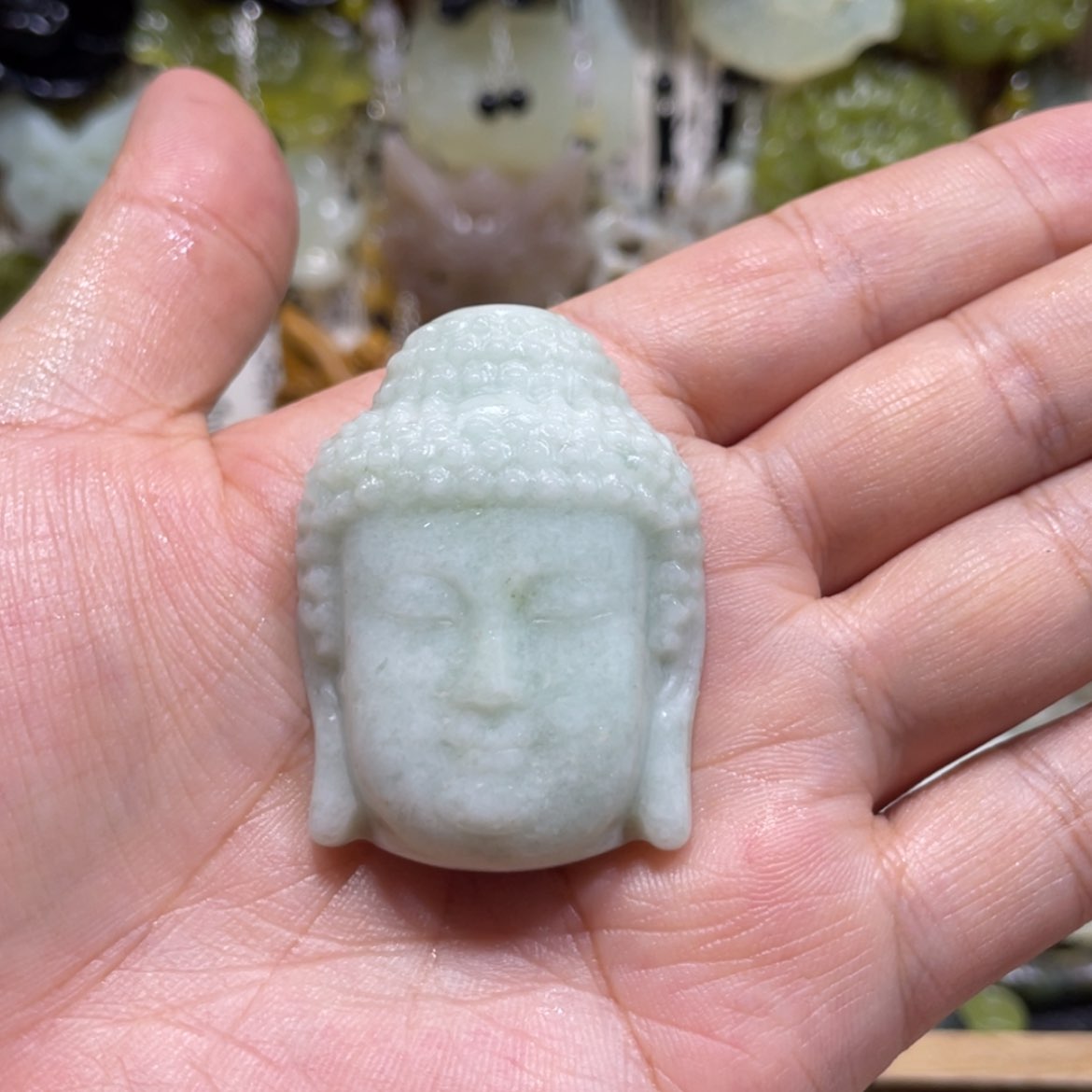 【闪购商品】岫玉颈饰未镶嵌29吊坠