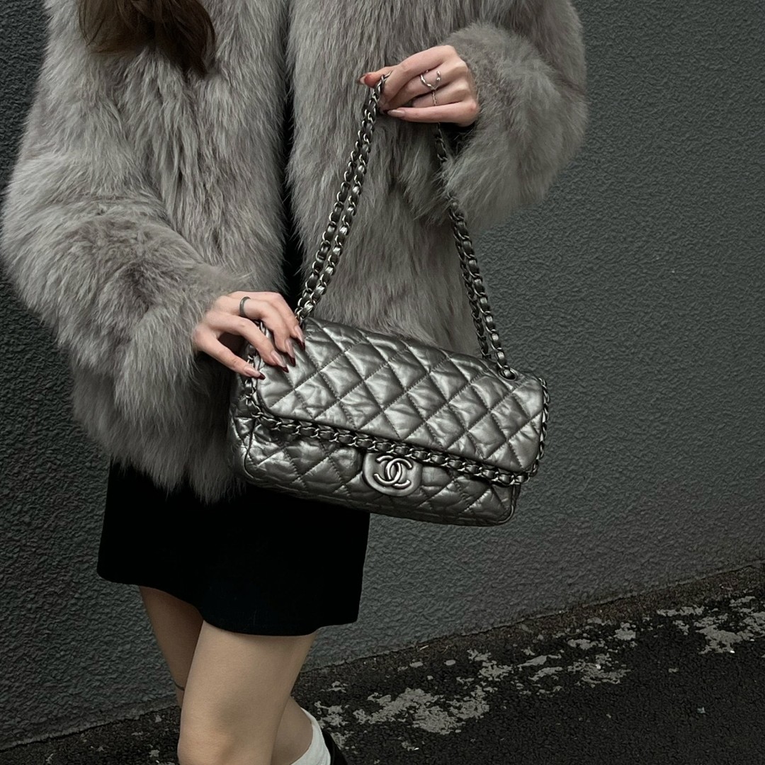 95新 Chanel/香奈儿 香奈儿cf法棍油蜡皮14开  21441