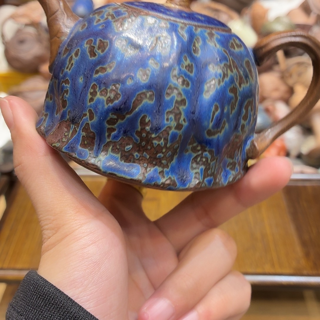 柴烧老岩泥茶器皿