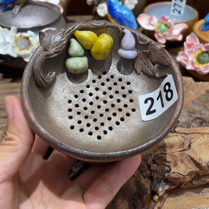 手工制作陶瓷茶具茶杯青蛙