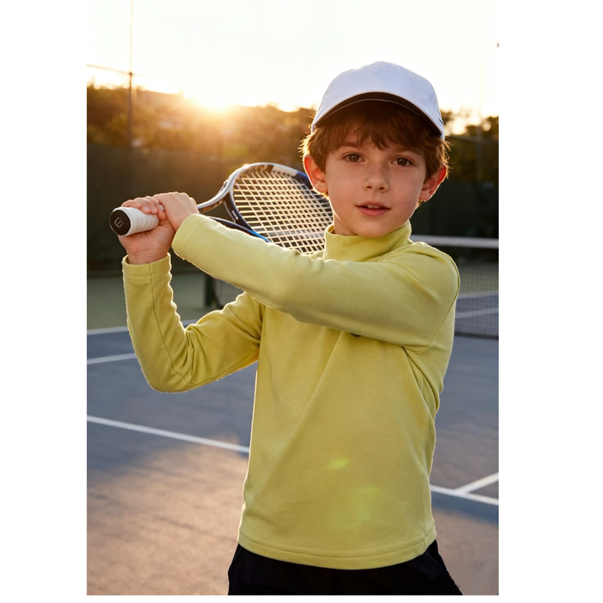 CATINN 儿童净色糯糯羊毛绒净色打底衫时尚休闲百搭半高领套头