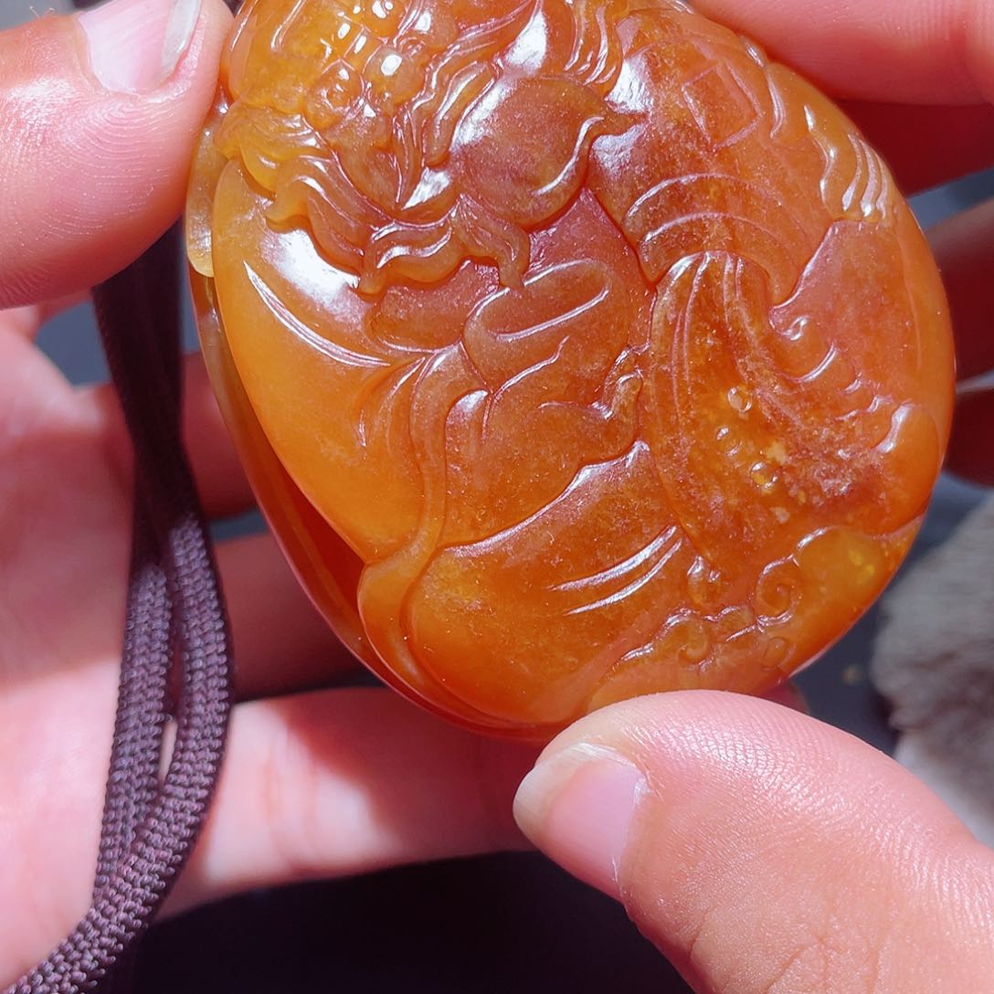 和田玉把件未镶嵌D2 