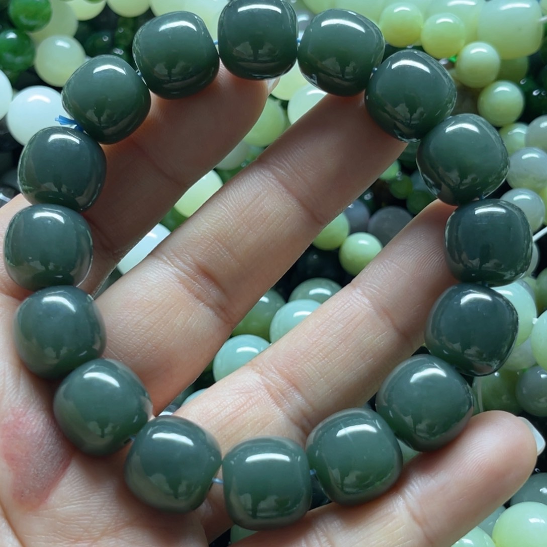 和田玉手链未镶嵌