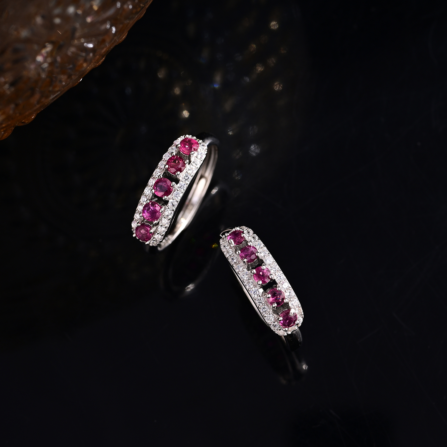 【云上好物】22 DS74920-S925银红宝石戒指-多样性发一件-2mm+（JG）