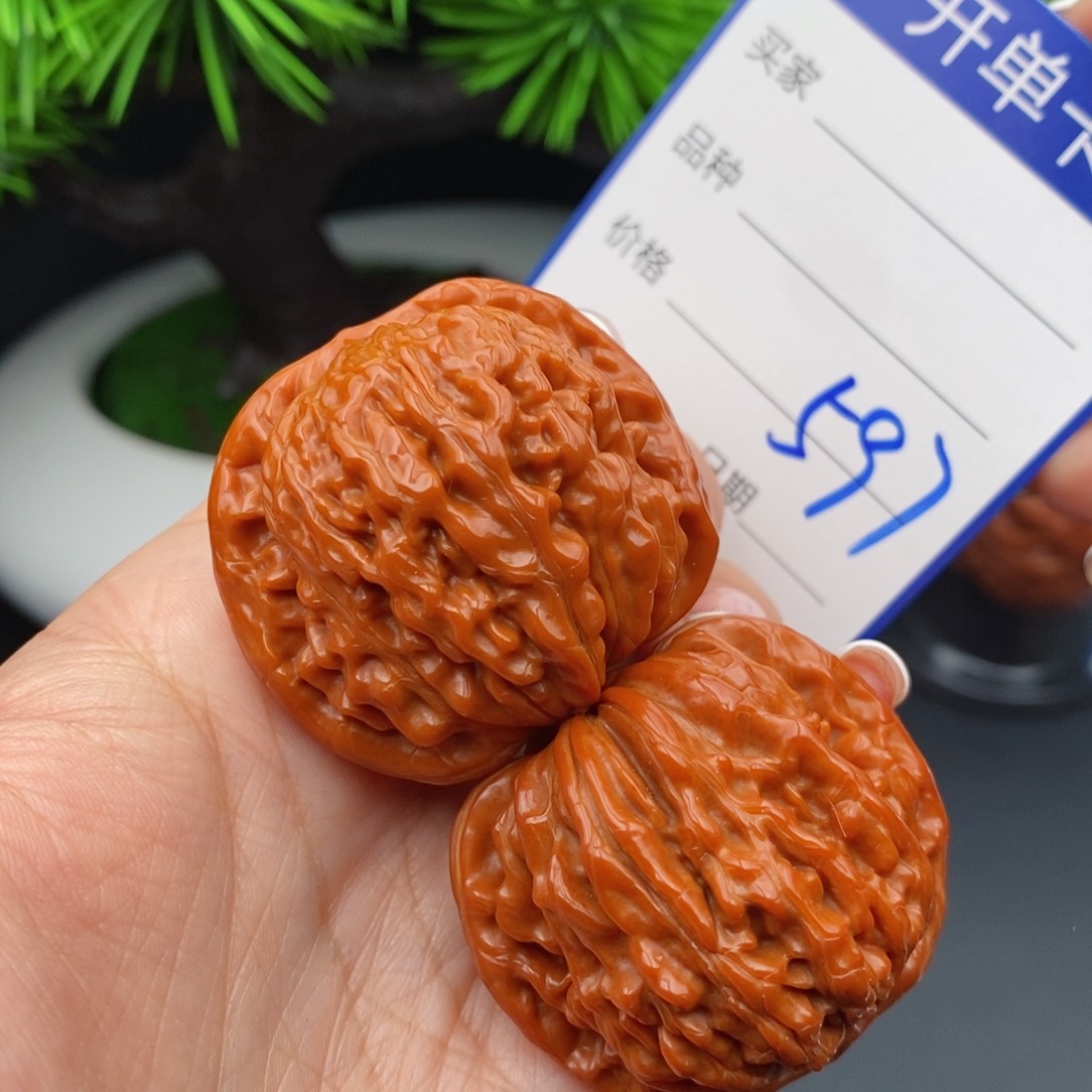 文玩核桃把件39四座楼597