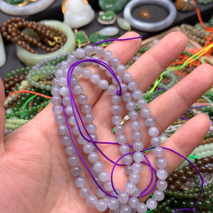 和田玉未镶嵌手链53