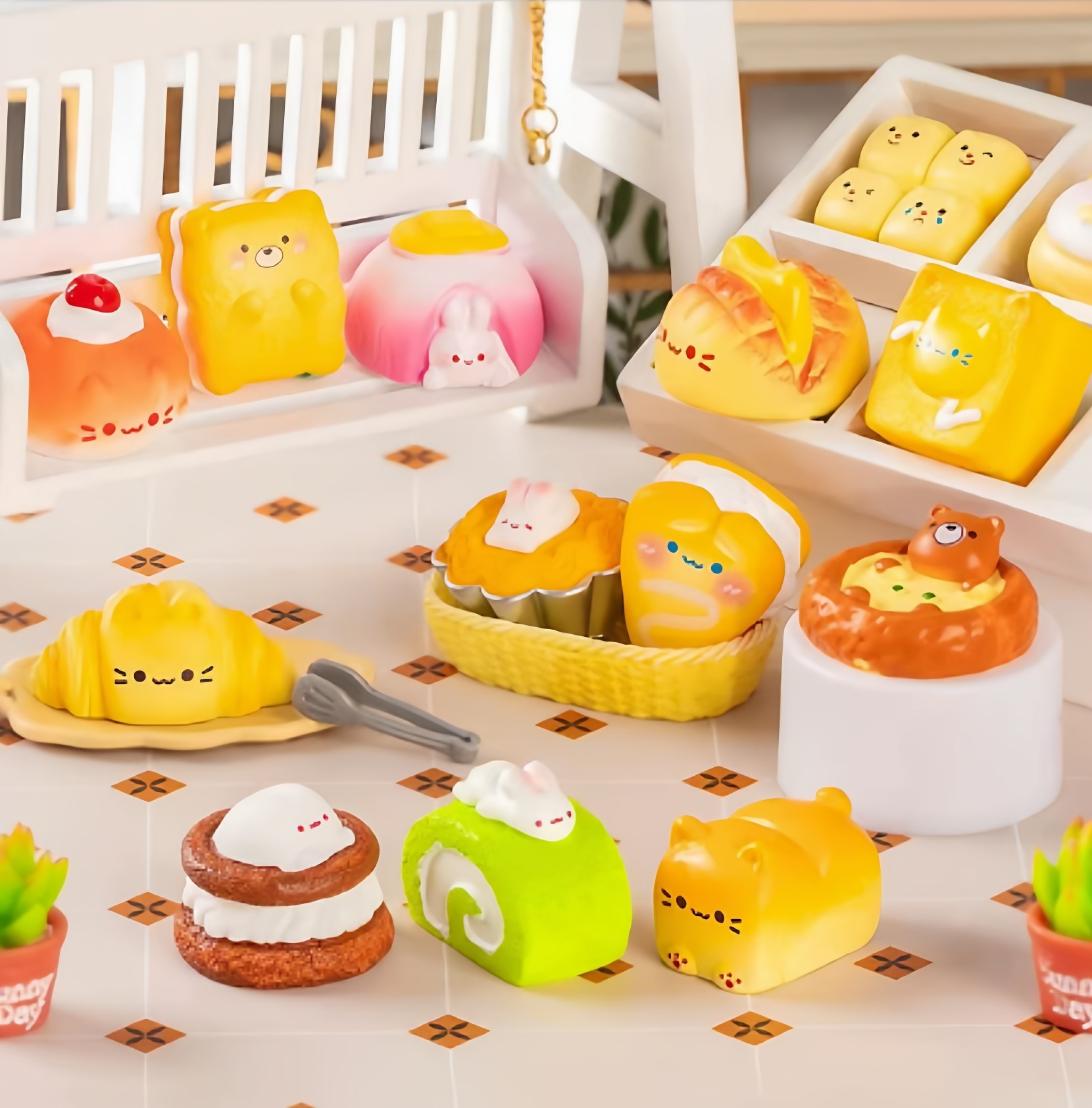 【老1号链接】特等座【默认拆盒拆袋】可爱西点点派对潮玩手办 5/26 