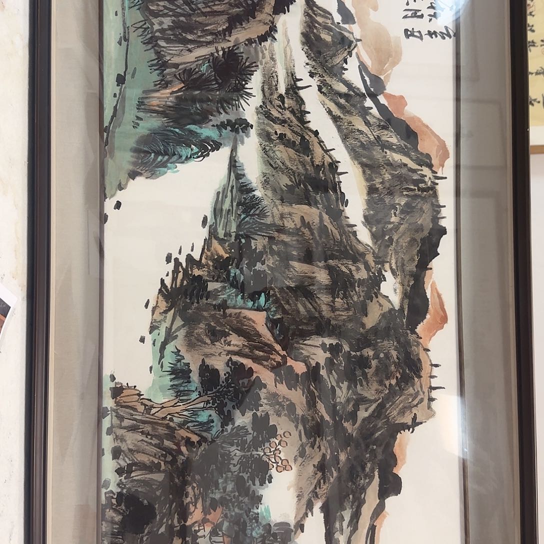 国画艺术家的作品