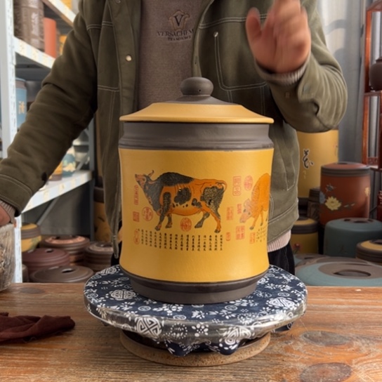 紫砂茶叶罐紫砂艺术