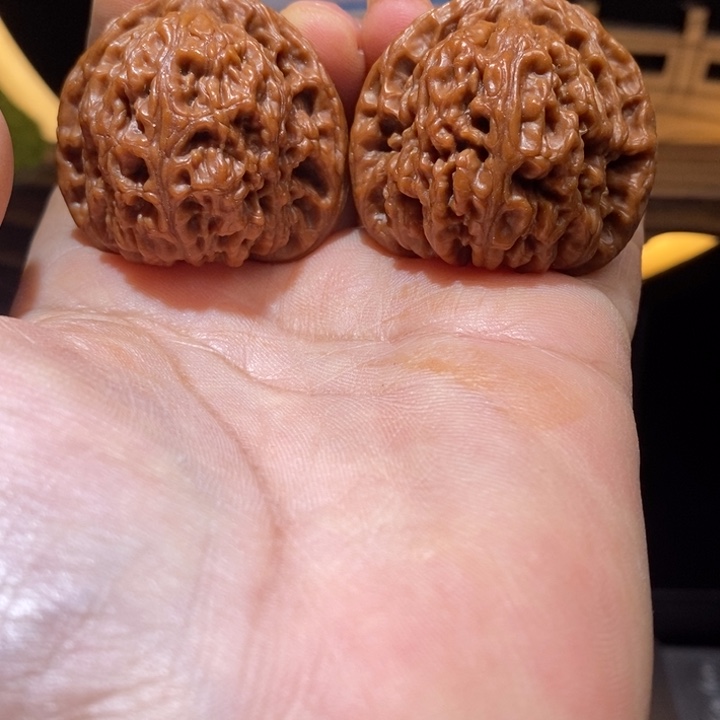 流***年文玩核桃把件37团子去年的