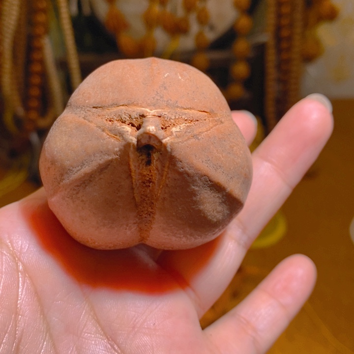 野生蟠桃三花大橄榄5160