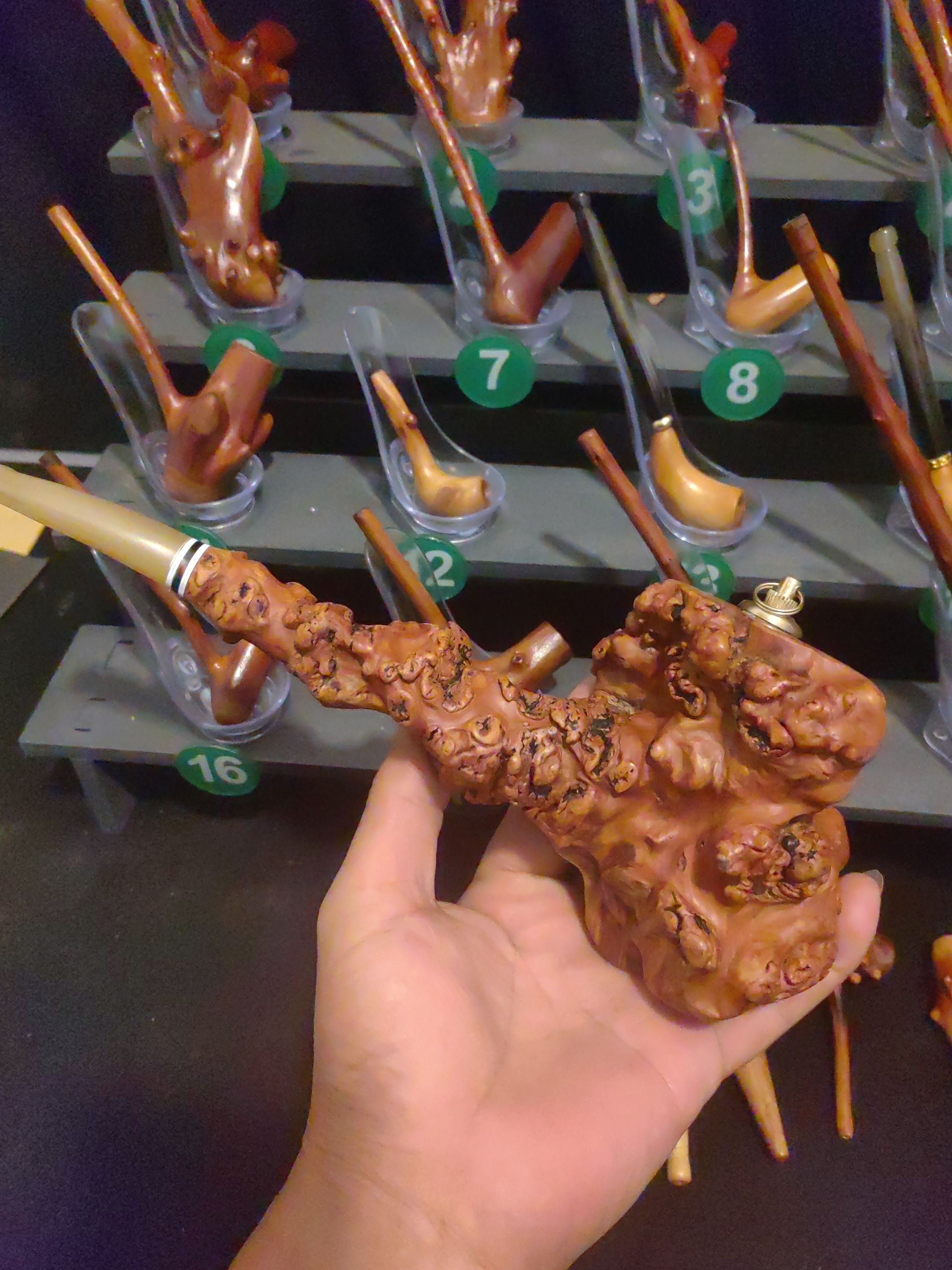 檬子木烟斗烟丝粗细支三用款