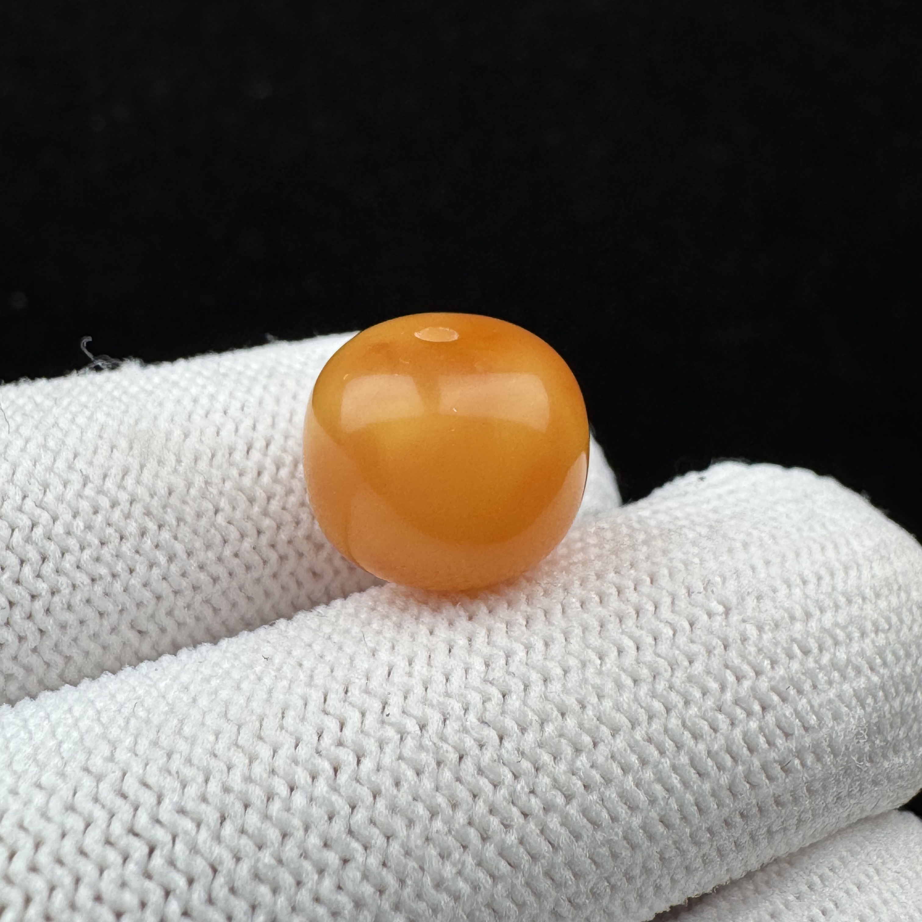 A7662天然蜜蜡 老型13*11mm支持复检假一罚十