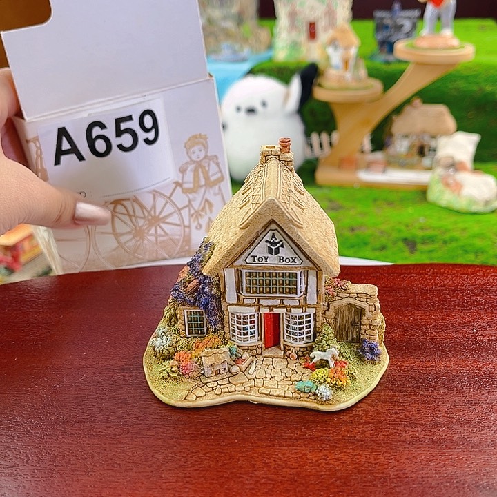 紫砂茶宠小房子微缩景观