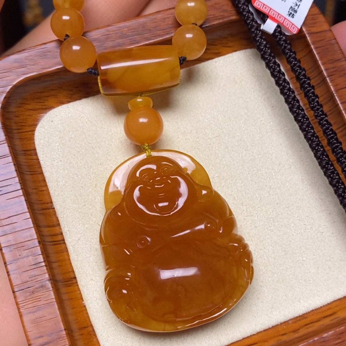 【闪购商品】蜜蜡颈饰未镶嵌项链