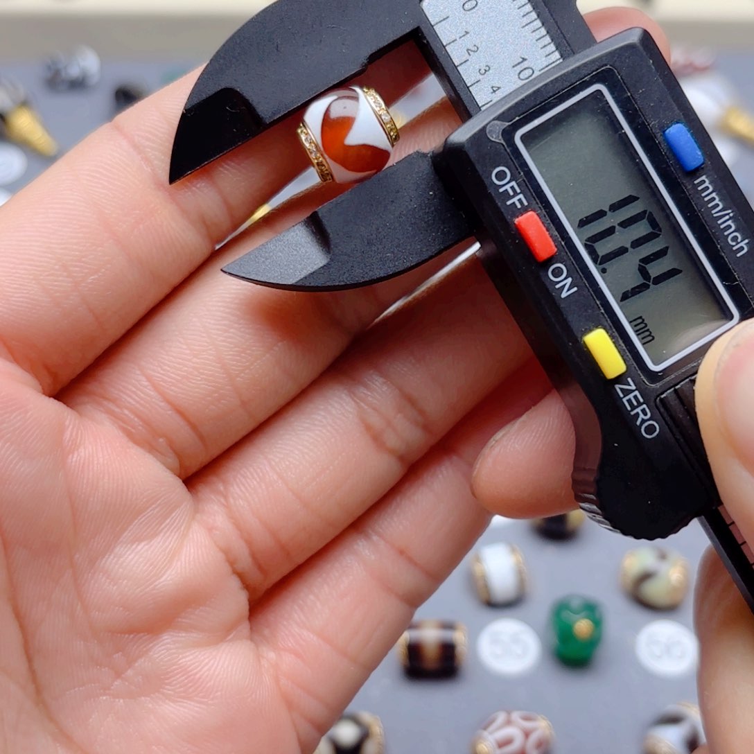 玛瑙/玉髓隔珠未镶嵌