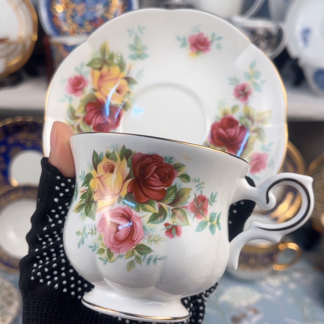 中古美术茶杯不退换