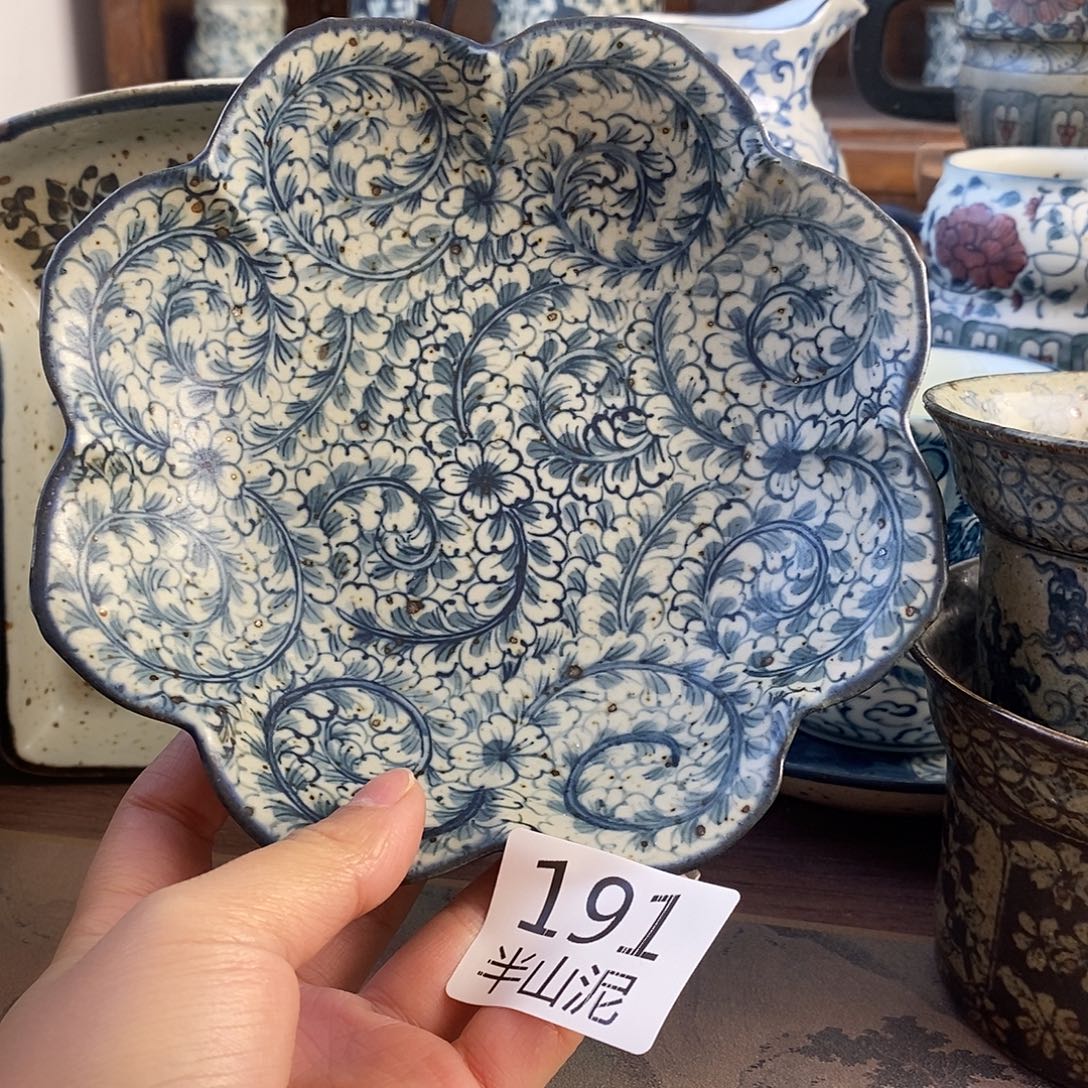 陶手工手绘青花高温陶瓷