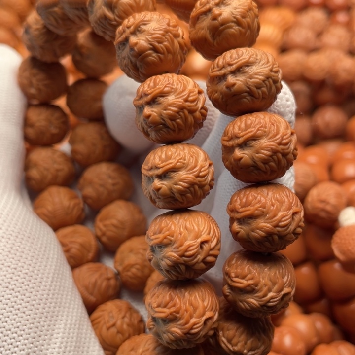 猴头核桃吊坠A*龙斗战胜佛