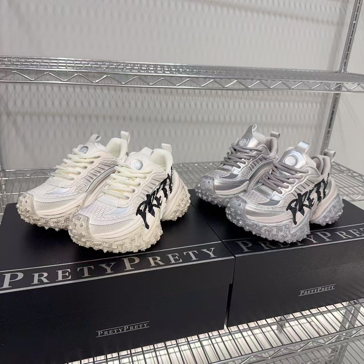 现货C12｜“拓荒者”高奢擦色轮胎底老爹女鞋｜半码拍小 ｜1262-58