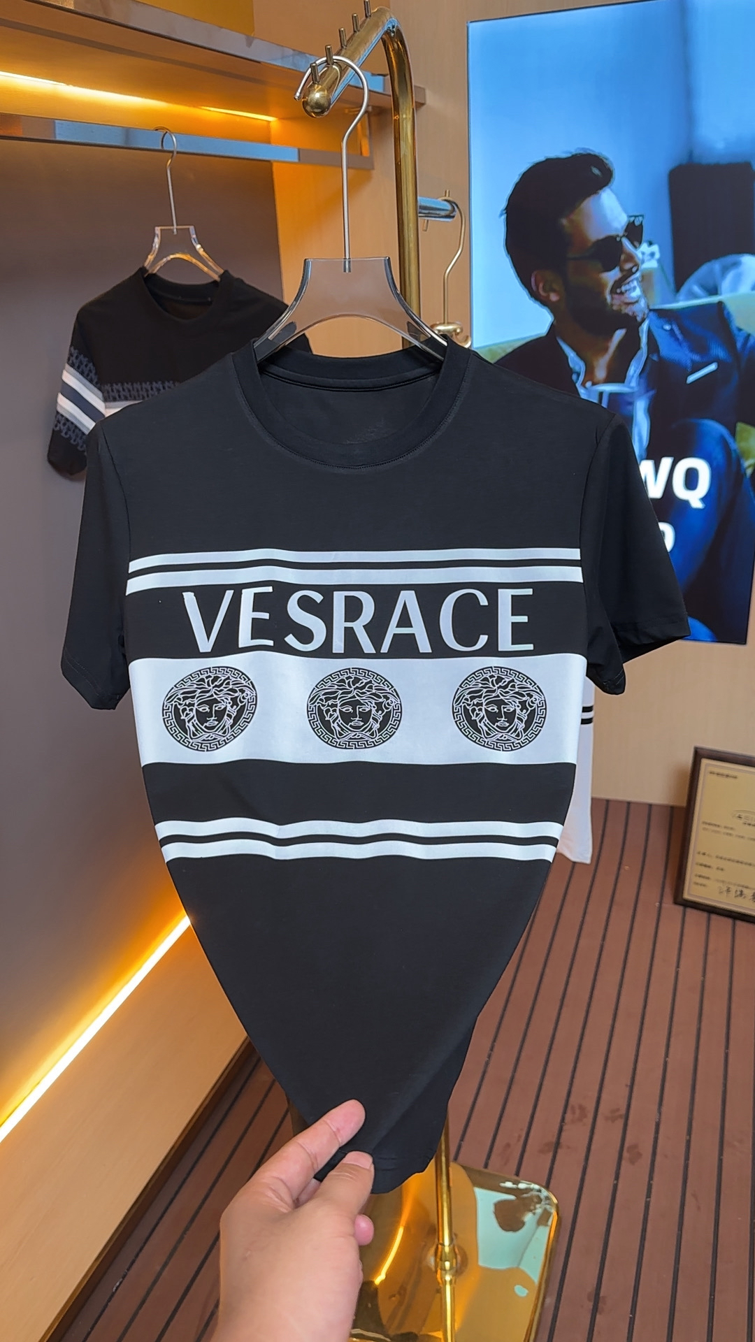 2025新款美人头短袖