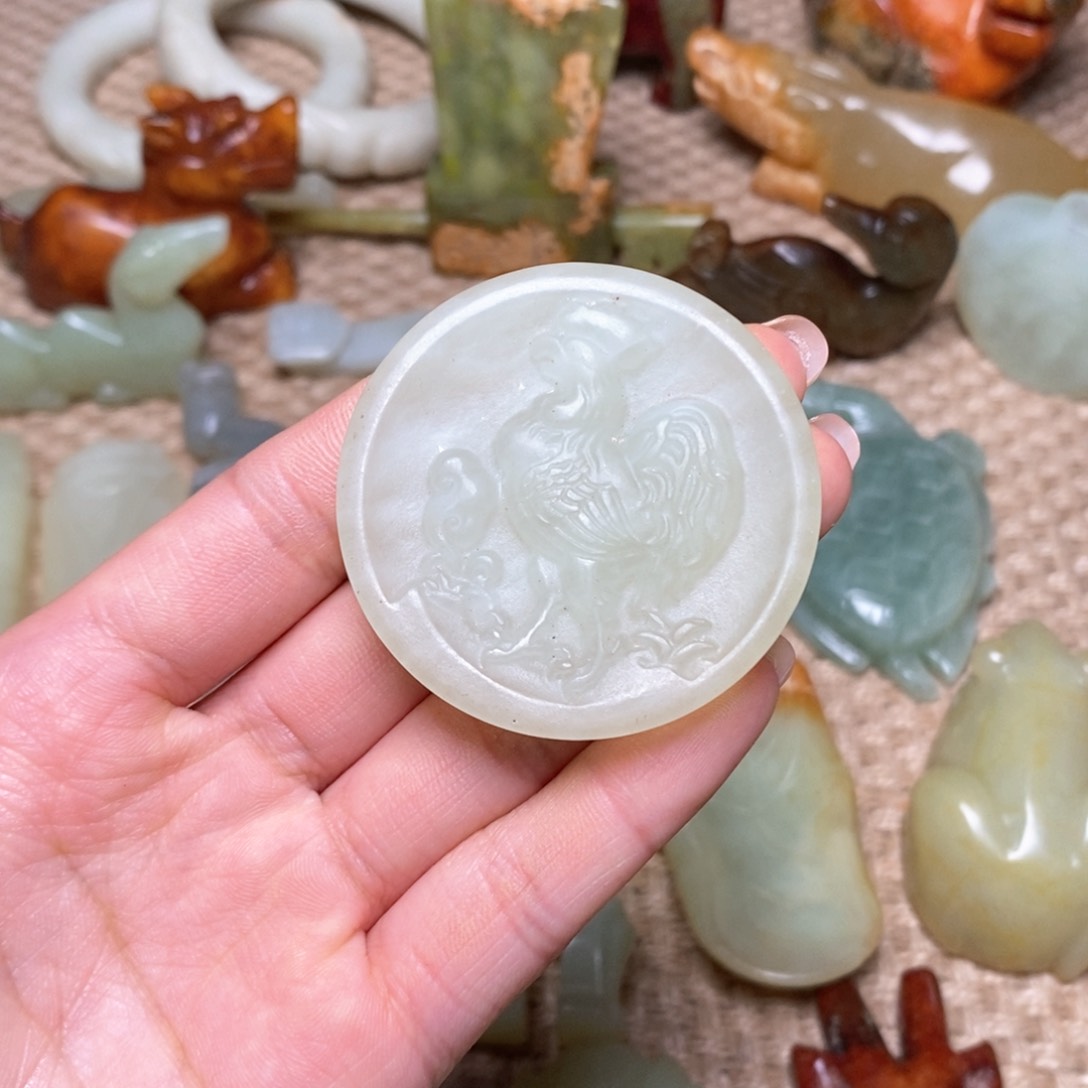 白玉菩提吊坠白玉菩提白玉菩提摆件