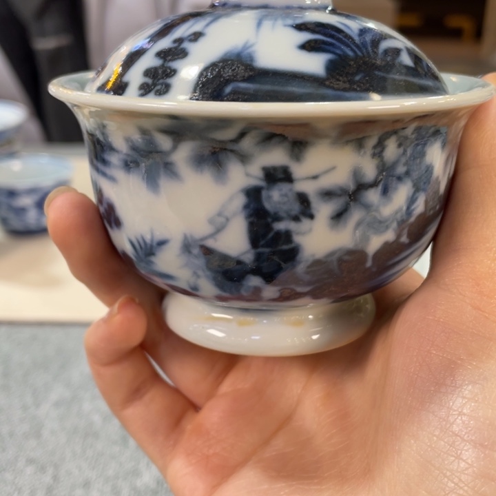 杯天三柴窑 古法烧制瑕疵