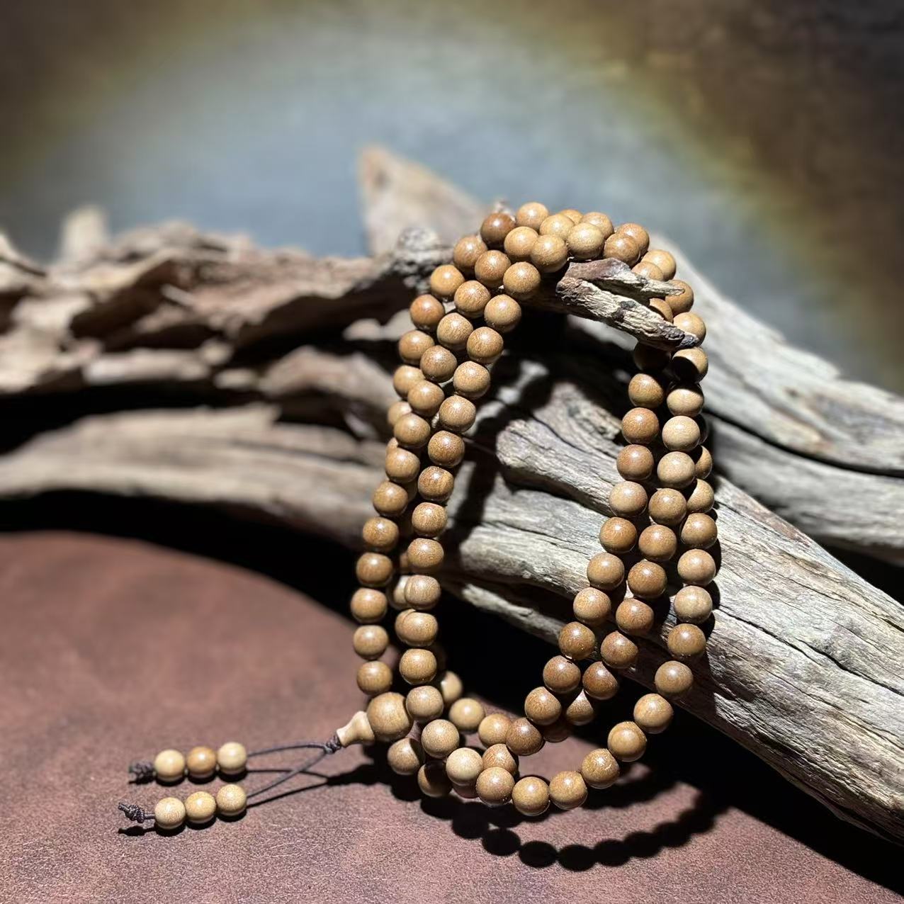 【与帅珠宝】老山檀佛珠链D031713-多样性发其一