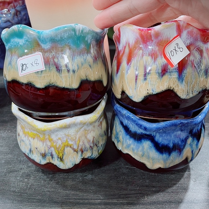 多肉陶瓷花盆满10元包邮