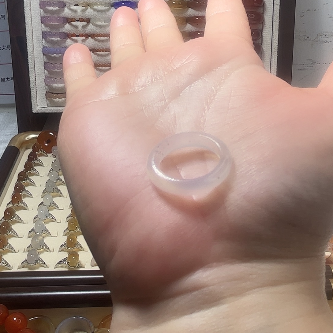 玛瑙/玉髓未镶嵌戒指203港13