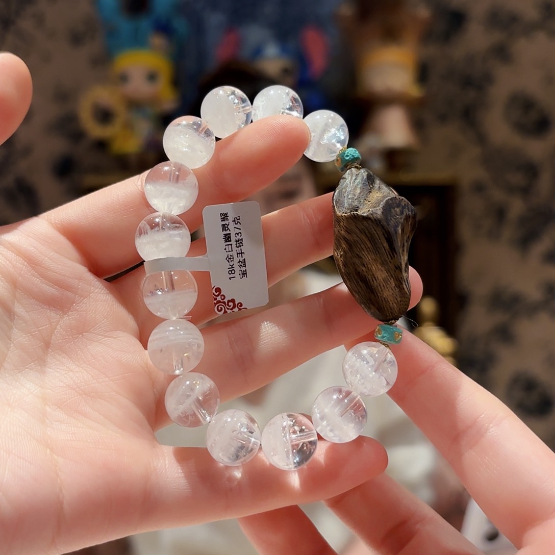 未镶嵌手链水晶手串