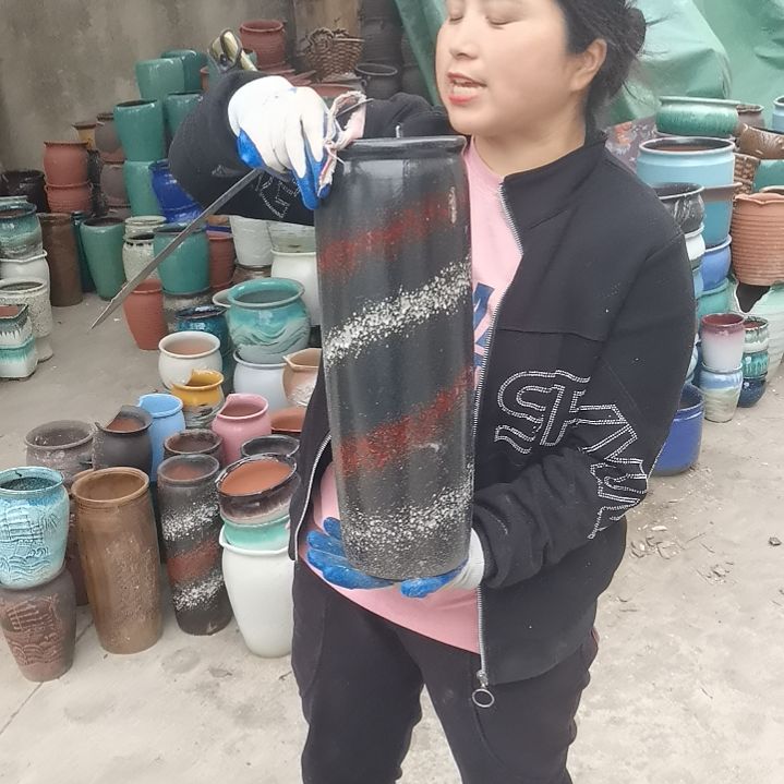 14口42高瑕疵一个盆子。。