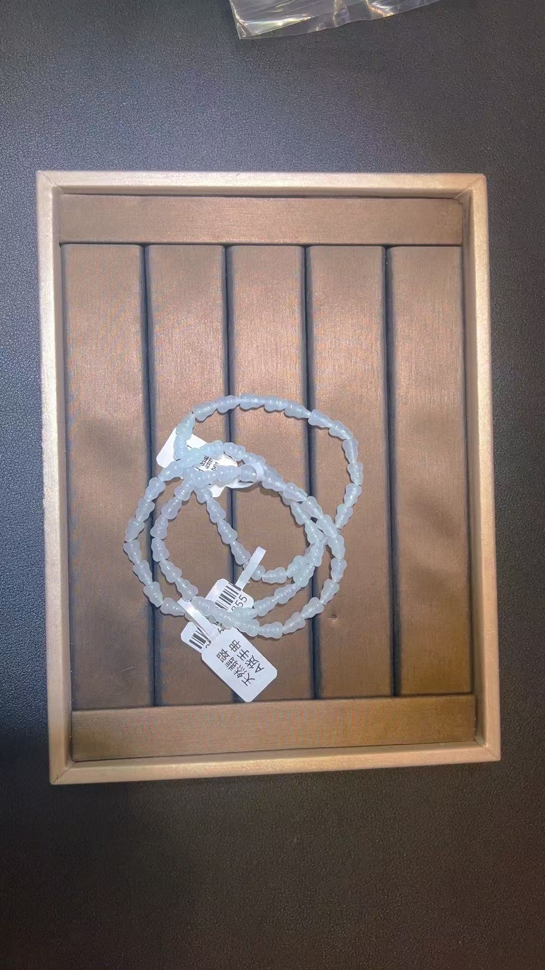 天然A货翡翠珠链手串（多样性发其一）