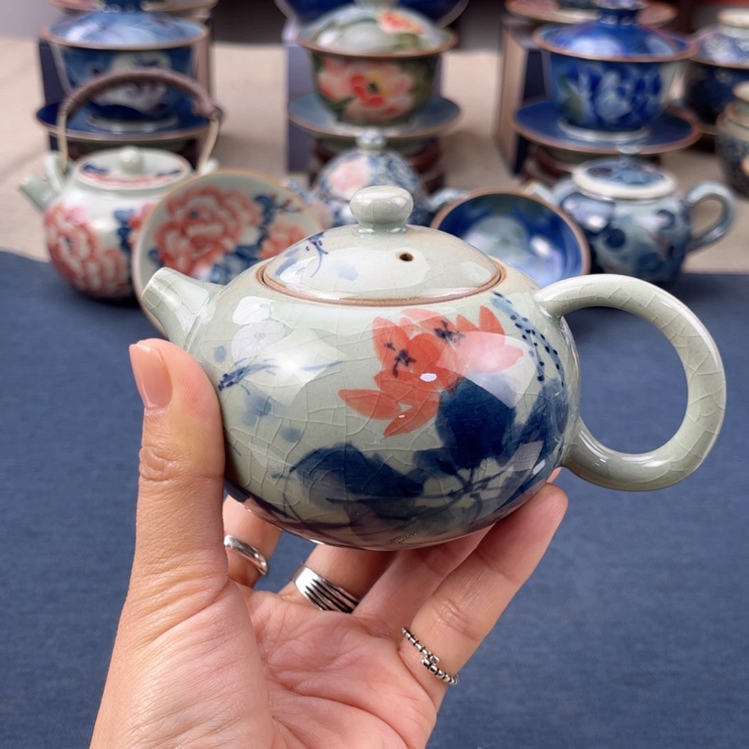 杯景德镇手绘手工茶具
