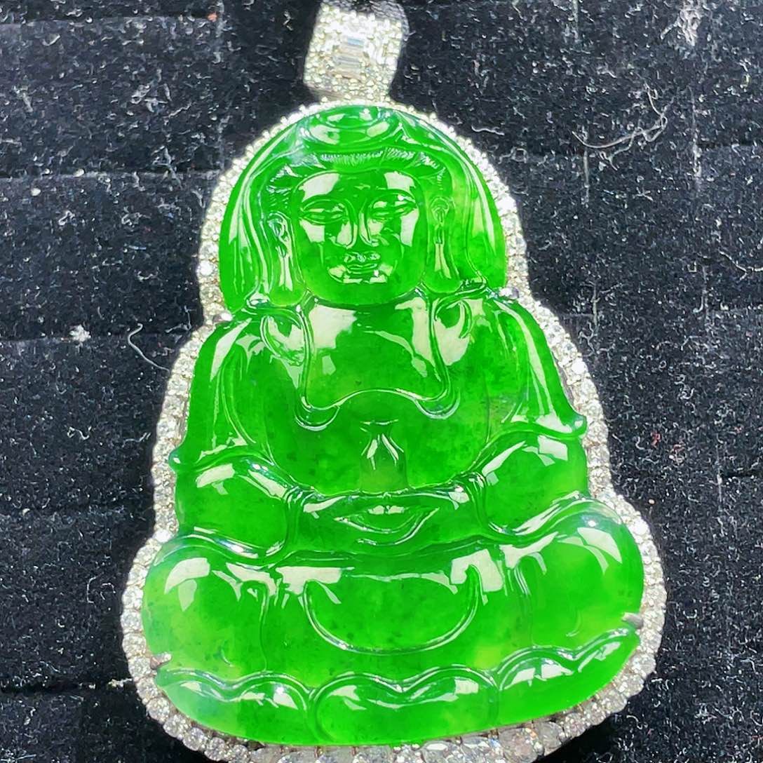 翡翠颈饰未镶嵌13，